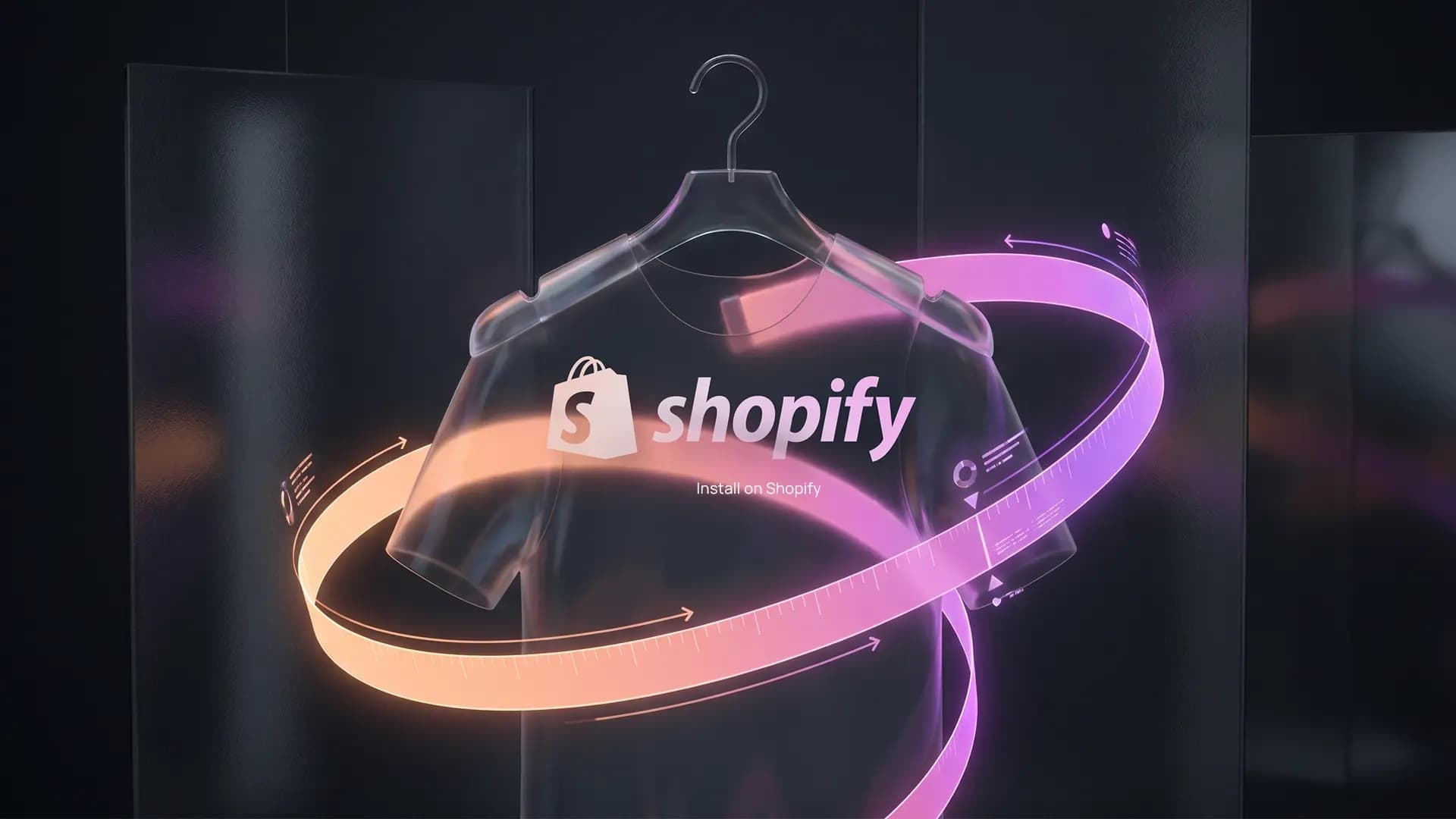 Shopify admin dashboard with LookCheck installed